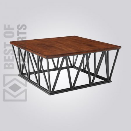 Industrial Square Coffee Table