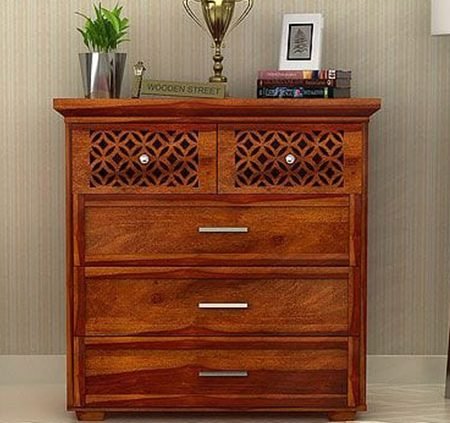 solid wooden chest drawers