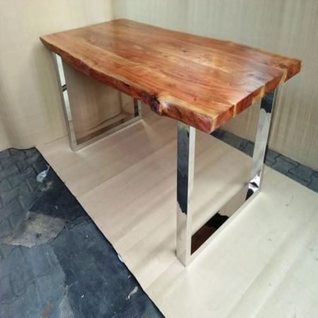 Wooden Live Edge Dining Table